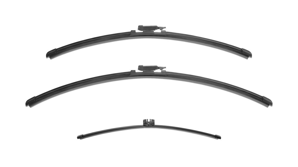 Wiper Blades for Volvo V70 2004 - 2008 (Mk II, 285 Facelift) Front & Rear Kit