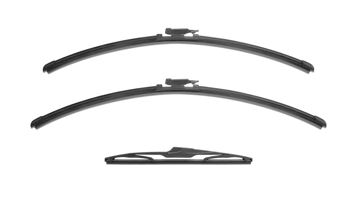 Wiper Blades for Saab 9-3 2007 - 2015 (Mk II Facelift) Wagon Front & Rear Kit