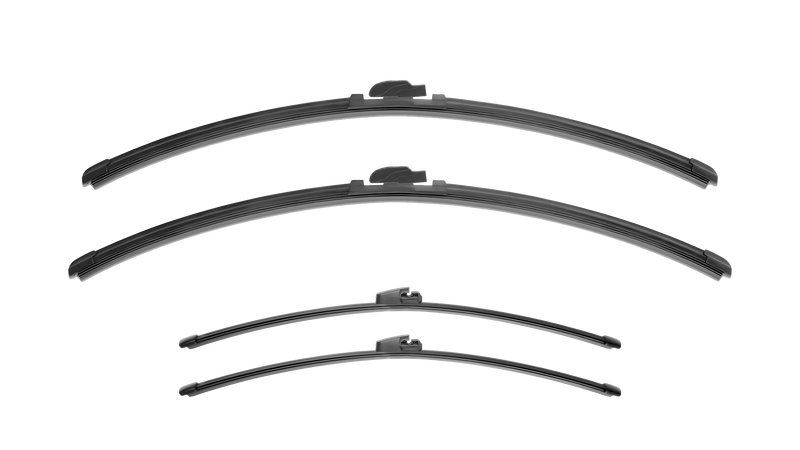 Wiper Blades for Volkswagen Transporter 2003 - 2013 (T5) Bus 2 Rear Doors Front & Rear Kit