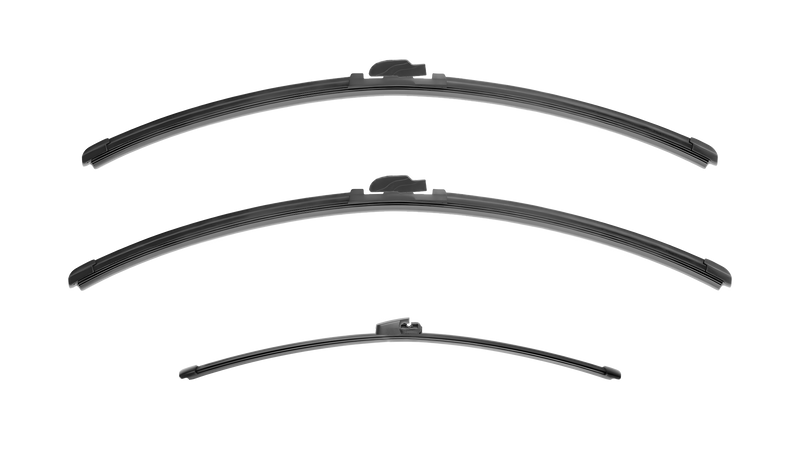Wiper Blades for Volkswagen Transporter 2003 - 2013 (T5) Van Rear Tailgate Front & Rear Kit