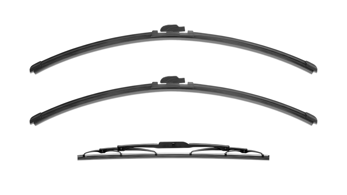 Wiper Blades for Kia Carnival 2001 - 2006 (KV) Front & Rear Kit