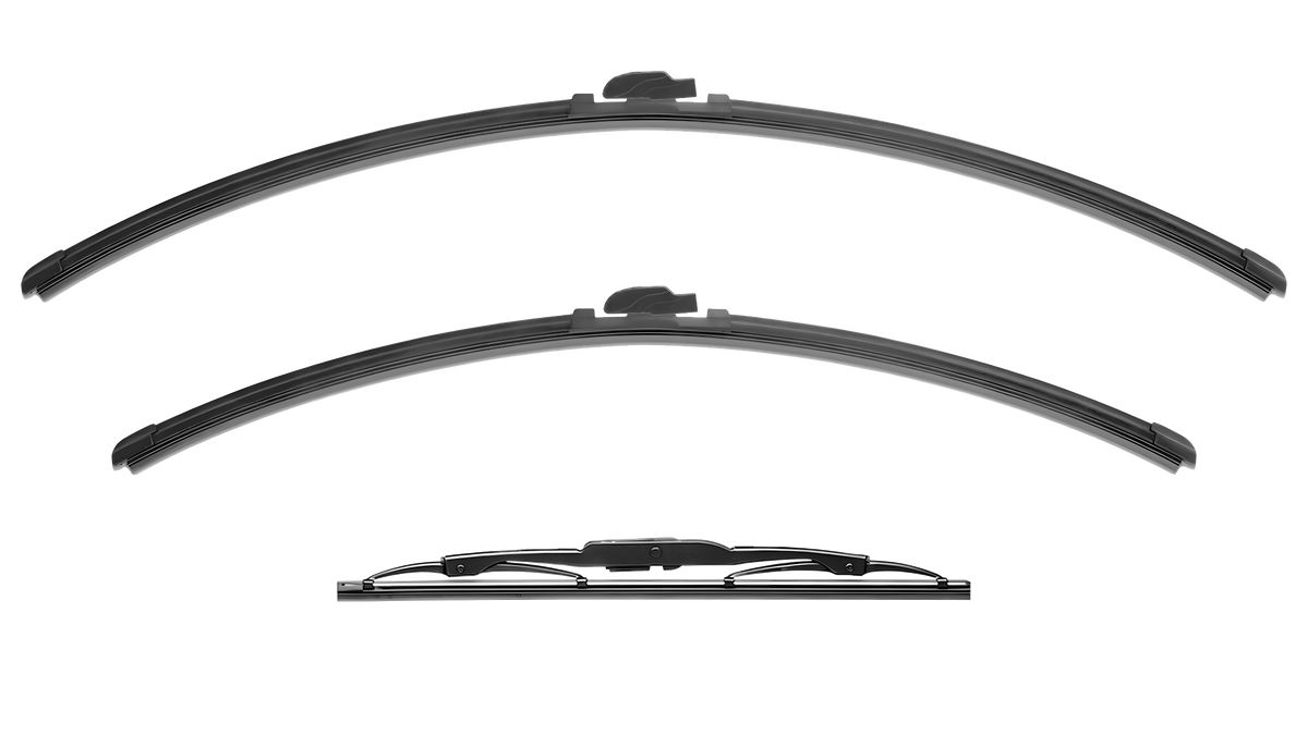 Wiper Blades for Mercedes-Benz Viano 2003 - 2005 (W639) Rear Tailgate Front & Rear Kit