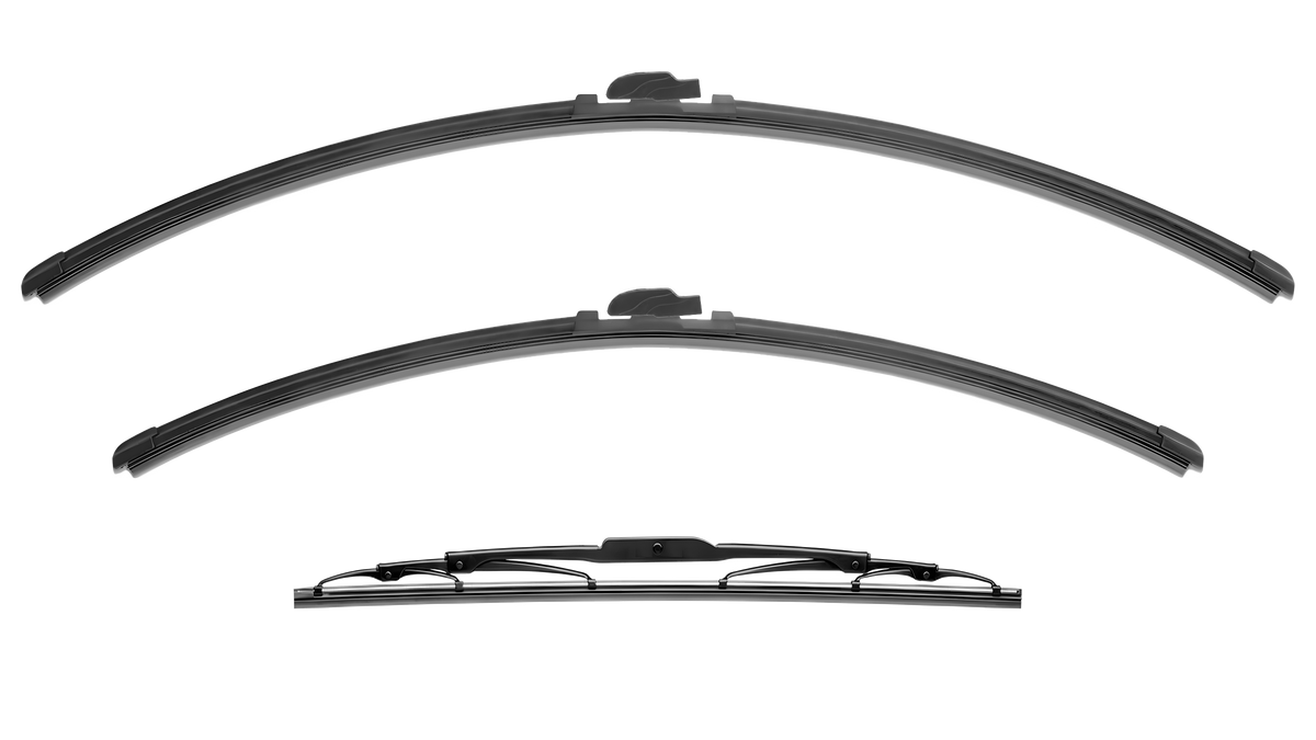 Wiper Blades for Mercedes-Benz Vito 2003 - 2005 (W639) 2 Rear Doors Front & Rear Kit