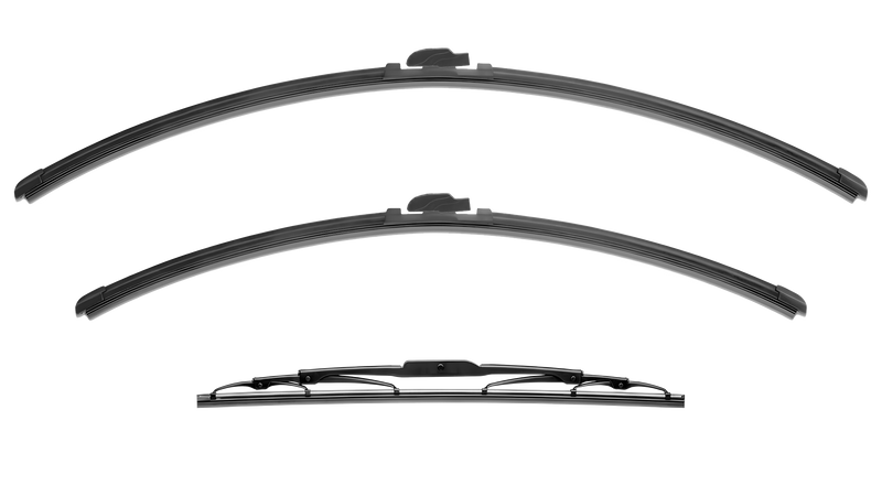 Wiper Blades for Mercedes-Benz Vito 2003 - 2005 (W639) 2 Rear Doors Front & Rear Kit