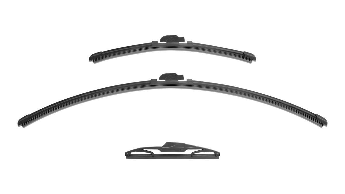 Wiper Blades for Toyota Auris 2012 - 2018 (E18) Hatch Front & Rear Kit