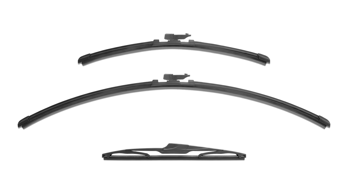 Wiper Blades for Citroen C3 2016 - 2024 (B618, SX) Hatch Front & Rear Kit