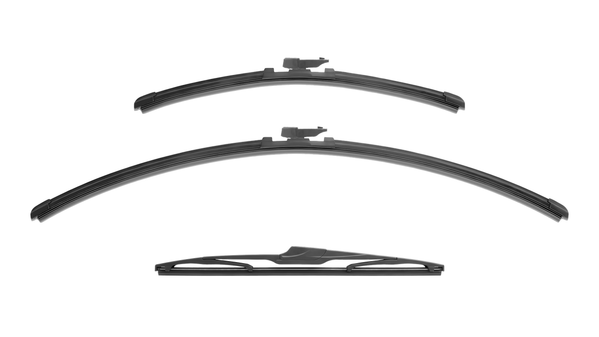 Wiper Blades for Citroen Berlingo 2008 - 2021 (Series II) 2 Rear Doors Front & Rear Kit