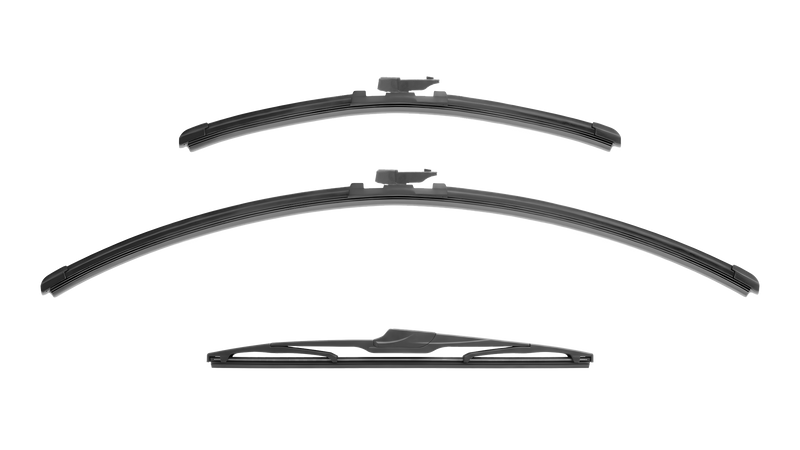 Wiper Blades for Citroen Berlingo 2008 - 2021 (Series II) 2 Rear Doors Front & Rear Kit