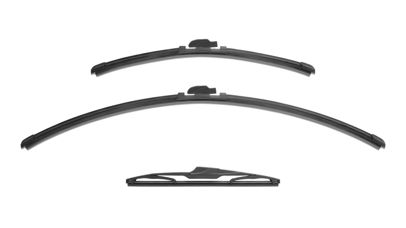 Wiper Blades for Kia Rio 2017 - 2024 (YB, SC, FB) Hatch Front & Rear Kit
