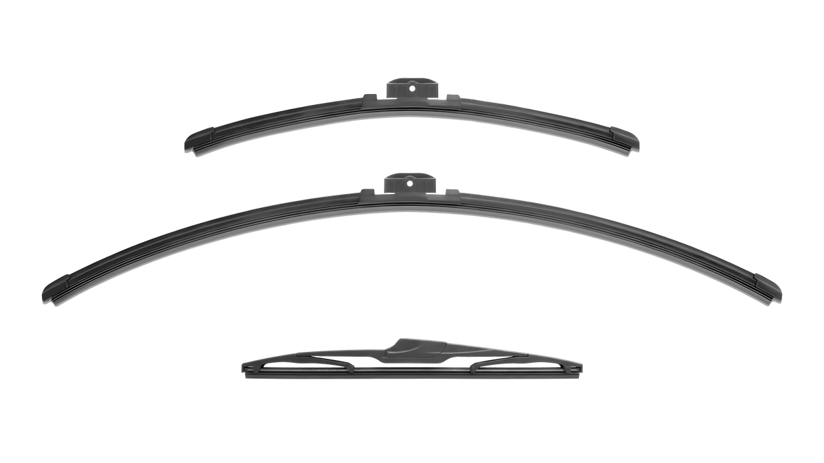Wiper Blades for Peugeot 207 2007 - 2013 (A7) Wagon Front & Rear Kit