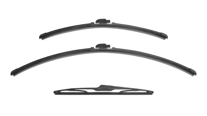Wiper Blades for Jeep Cherokee 2013 - 2022 (KL) Front & Rear Kit