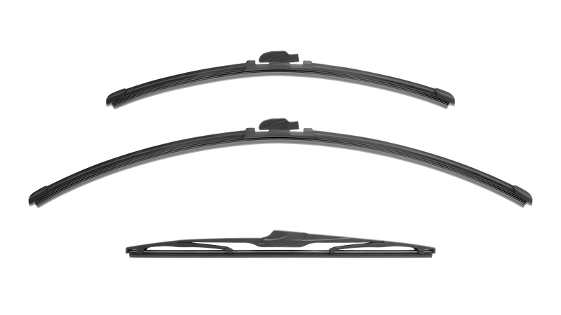 Wiper Blades for Kia Carnival 2005 - 2015 (VQ) Front & Rear Kit