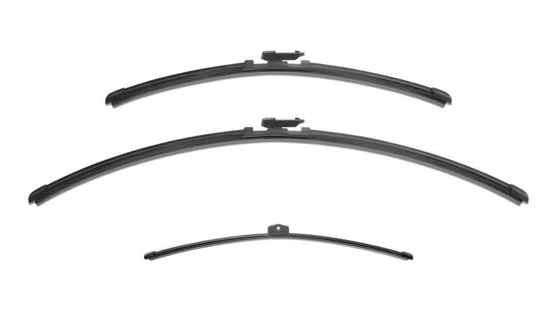 Wiper Blades for Audi S3 2014 - 2020 (8V) Sportback (5-Door) Front & Rear Kit