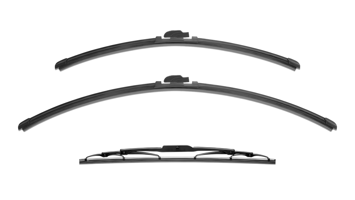 Wiper Blades for Peugeot Expert 2007 - 2013 (G9) Rear Tailgate Front & Rear Kit