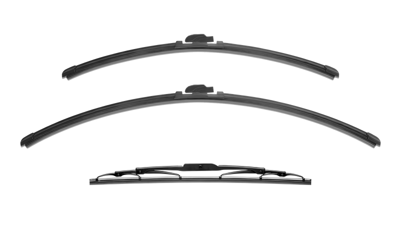 Wiper Blades for Peugeot Expert 2007 - 2013 (G9) Rear Tailgate Front & Rear Kit