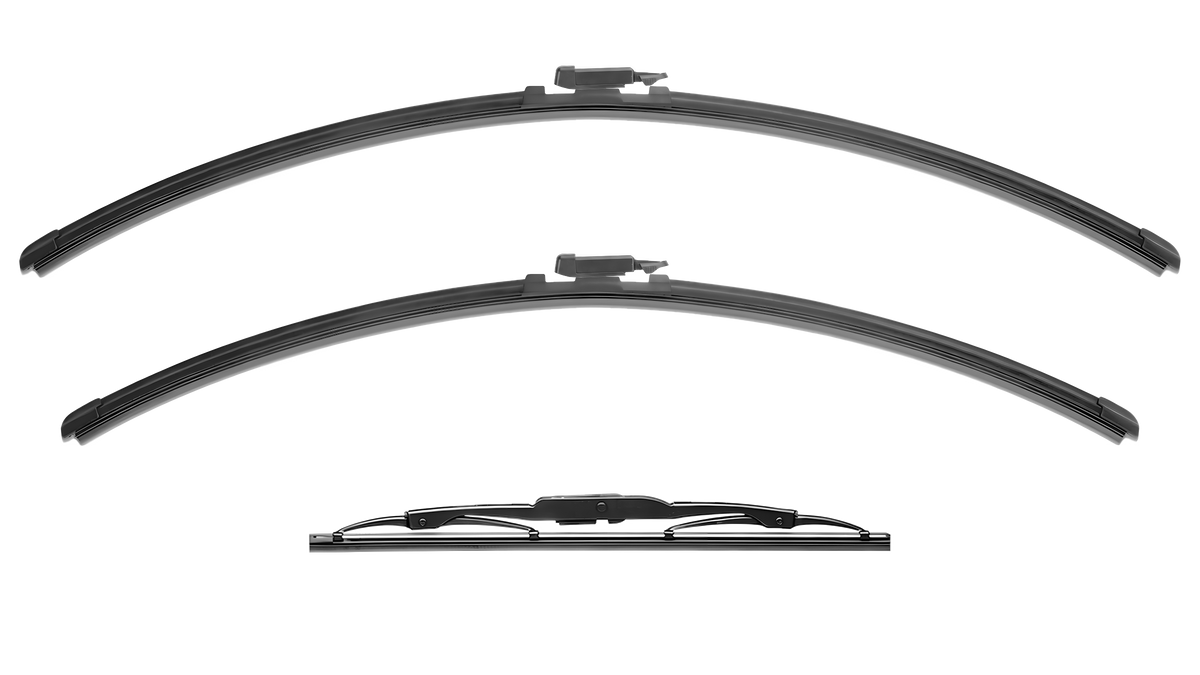 Wiper Blades for Mercedes-Benz Viano 2005 - 2009 (W639) Rear Tailgate Front & Rear Kit