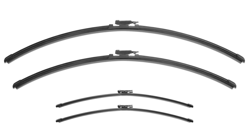 Wiper Blades for Mercedes-Benz Vito 2010 - 2014 (W639 Facelift) 2 Rear Doors Front & Rear Kit