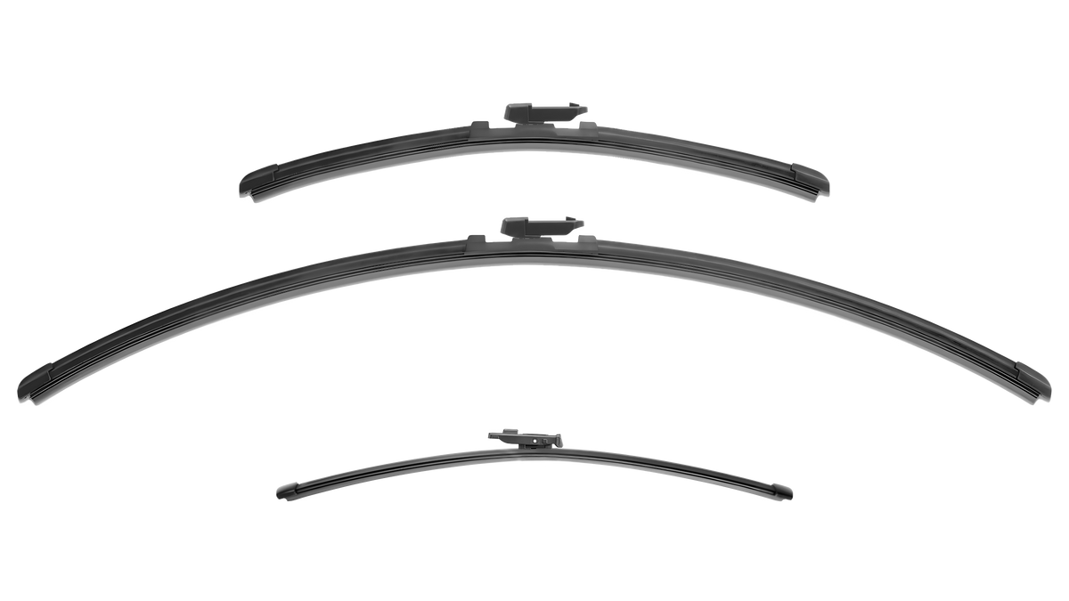 Wiper Blades for Volkswagen Caddy 2020 - 2026 Rear Tailgate Front & Rear Kit