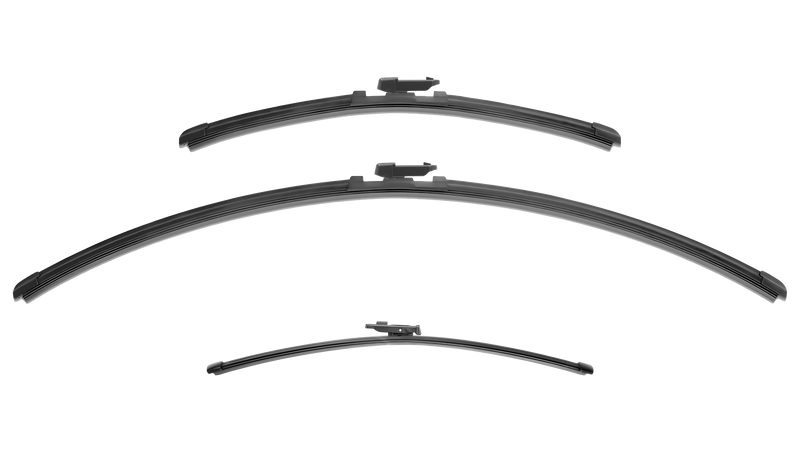 Wiper Blades for Volkswagen Caddy 2020 - 2026 Rear Tailgate Front & Rear Kit
