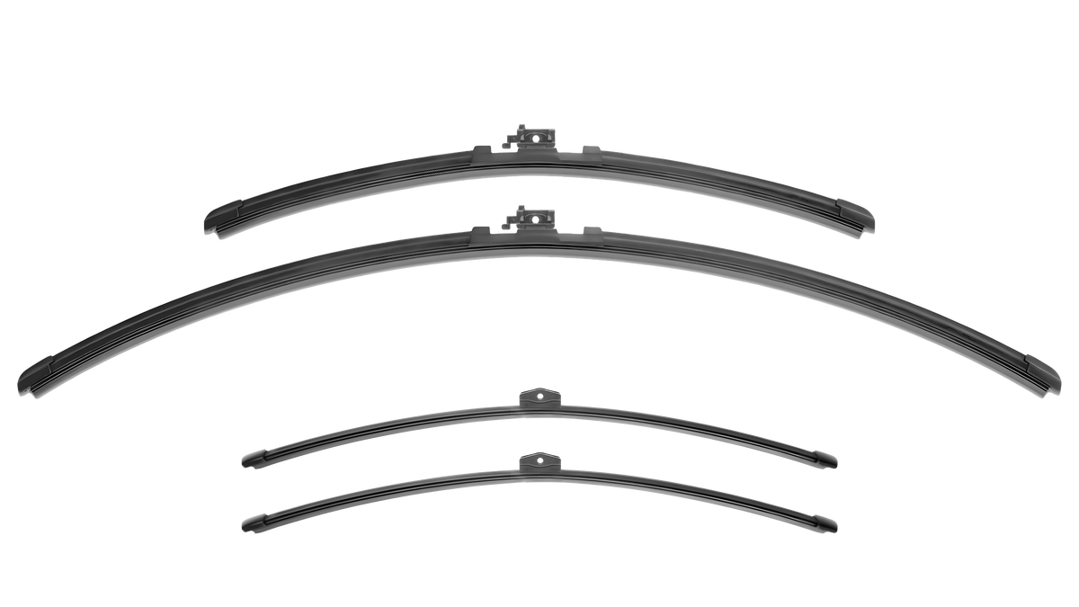 Wiper Blades for Mercedes-Benz Vito 2014 - 2026 (W447) 2 Rear Doors Front & Rear Kit
