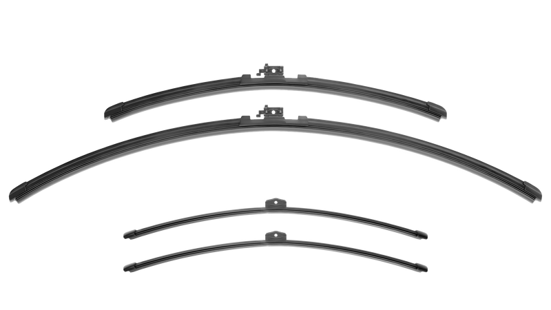 Wiper Blades for Mercedes-Benz Vito 2014 - 2026 (W447) 2 Rear Doors Front & Rear Kit
