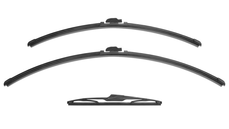 Wiper Blades for Mitsubishi Grandis 2004 - 2011 (BA) Front & Rear Kit