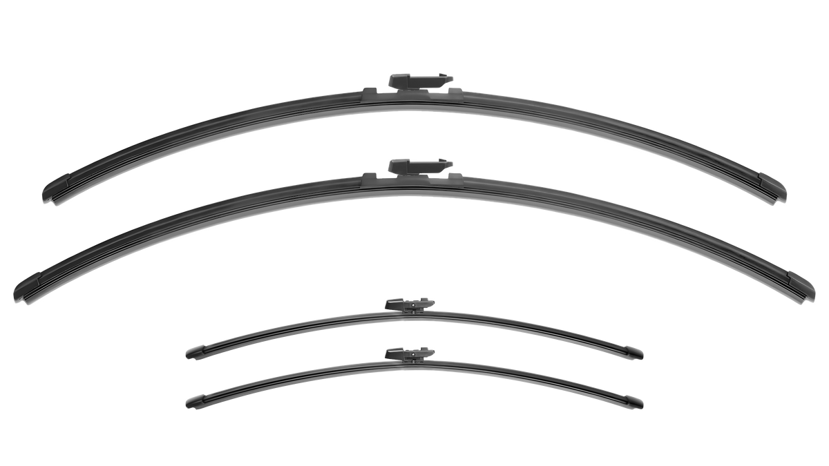 Wiper Blades for Volkswagen Crafter 2016 - 2026 Van Front & Rear Kit