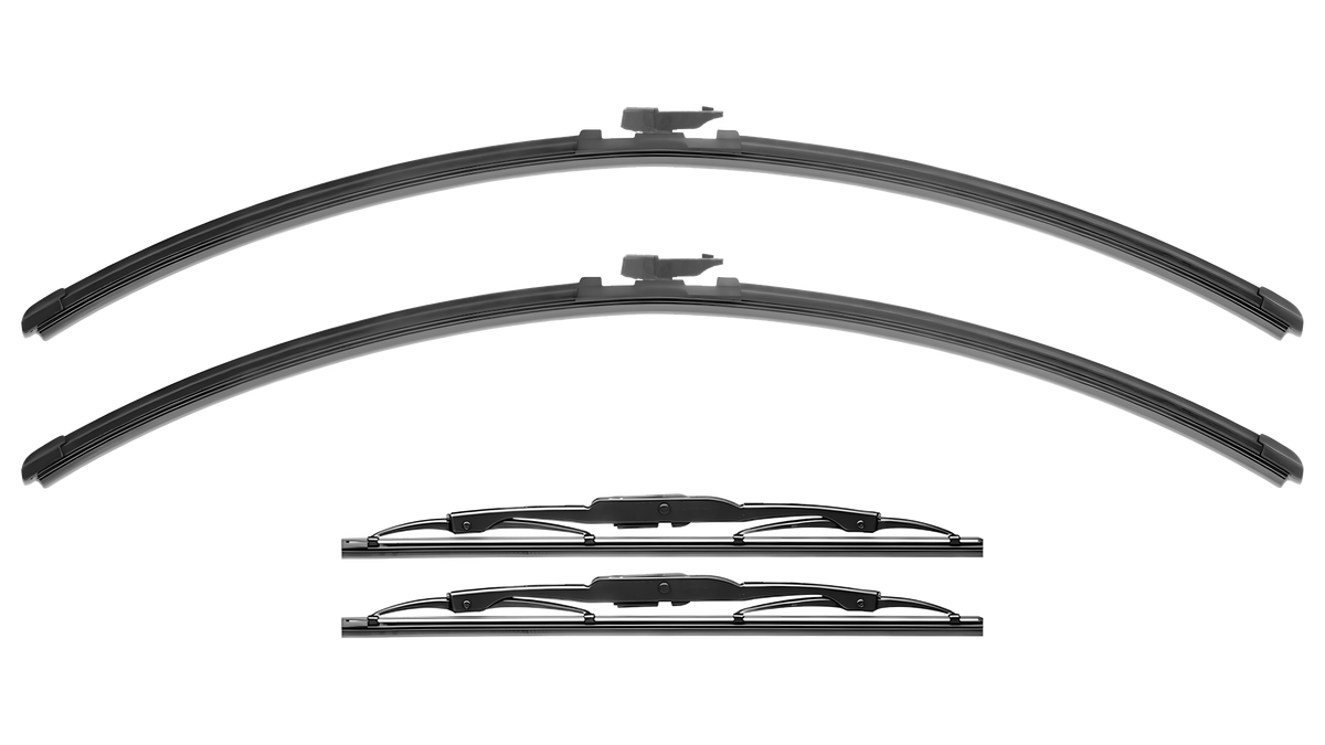 Wiper Blades for Ford Transit Custom 2013 - 2023 (VN) Front & Rear Kit
