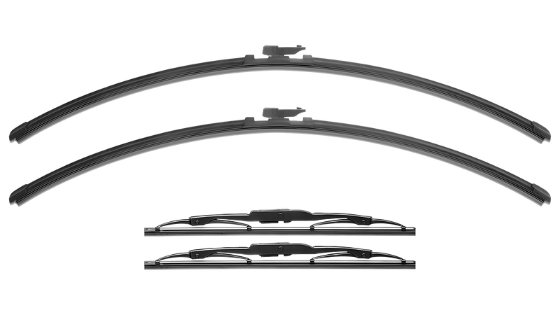 Wiper Blades for Ford Transit Custom 2013 - 2023 (VN) Front & Rear Kit