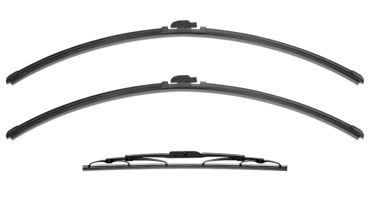 Wiper Blades for Chrysler Voyager 2000 - 2008 (RG, RS) Front & Rear Kit