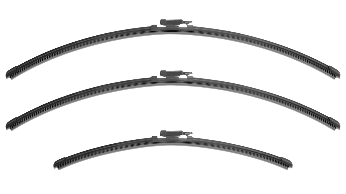 Wiper Blades for Ford Mondeo 2014 - 2019 (MD) Sedan-Hatch Front & Rear Kit